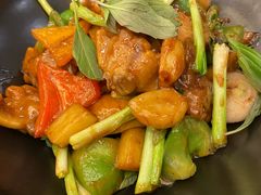 九层塔三杯鸡煲-海逸海鲜酒家(古北店)