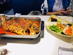 油泼香辣清江鱼-鱼酷活鱼烤鱼(南京水游城店)