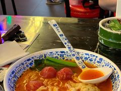番茄鲜虾云吞面-西关味(大卫城店)