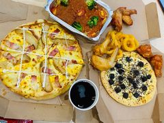 土豆培根拼嫩香烤肠比萨-达美乐比萨(回龙观店)