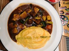 牛腩咖喱-池奈·咖喱蛋包饭(熙地港店)