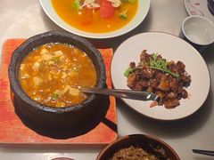 石锅鸡汤豆腐-绿茶餐厅(南方商城店)
