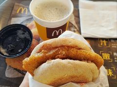 大脆鸡扒麦满分-麦当劳(花园北路店)
