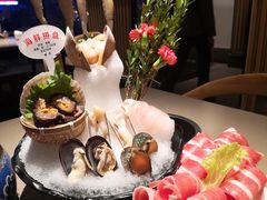 海鲜拼盘-享月汤皇·海鲜小火锅·聚会(曲江创意谷店)