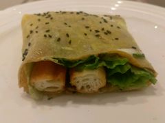 特色早餐－煎饼菓子-青岛即墨希尔顿逸林酒店·開自助餐厅