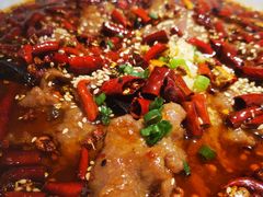 水煮肉片-小放牛炒菜馆(裕华万达店)
