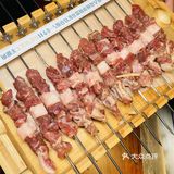 这家羊肉串真香呀∽