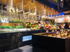 自助取餐区-大山炭火烤肉自助(百盛步行街广场店)