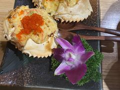 芝士焗蟹宝-鲔吞·和牛寿喜烧(闵行区绿瘦酒店)