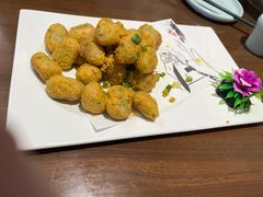 蛋黄黄焗秋葵-二分八云雁阁•新晋菜大同味(长治路店)