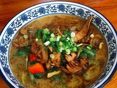 虾爆鳝面-老余杭面馆