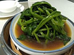 蒜蓉蒸菠菜-餐与自然(老商埠店)