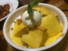 冰淇淋烤布雷-新白鹿餐厅(龙游路总店·杭帮菜名店)