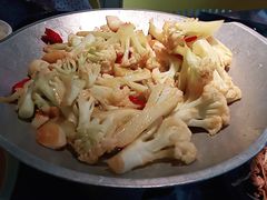 干锅花菜-嘎嘎鸭脑壳(蜀汉路店)