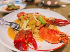 葱姜龙虾面-文兴酒家(晶品店)