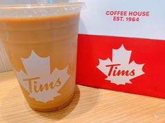 鲜萃奶咖深烘-Tims天好咖啡·贝果(东吴龙湖天街店)