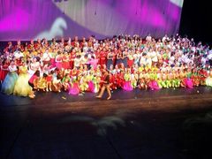 毕业演出大合照。。-天桥杂技剧场