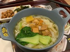 元气虫草花排骨汤面皮-魏家凉皮(协和店)