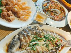 清蒸银鳕鱼-潮汕壹号·潮汕菜·打边炉·生腌(总店)