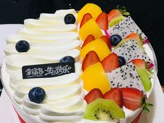-幸福鸟动物奶油生日蛋糕(军校店)