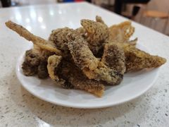 酥炸鱼皮-明兴正宗潮州五彩鱼蛋粉面(中山六路店)