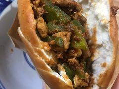孜然夹馍-老字号杨坡红油米线腊汁肉夹馍(东四道巷店)