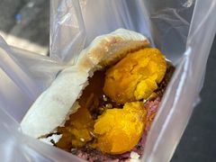 -清真马乐贝腊牛肉蛋黄菜夹馍(马蓉洒金桥店)