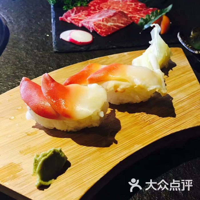 鲸岚·烧肉夜食北极贝手握图片-北京烧烤-大众点评网