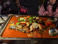 -探鱼·鲜青椒爽麻烤鱼(广州欣荣广场店)
