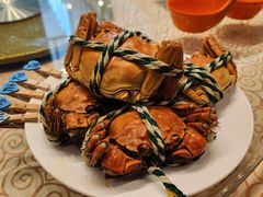 大闸蟹-上海虹桥宾馆味翠餐厅