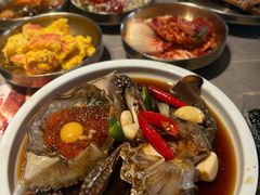 -草家酱蟹炭火烤肉店(珲春南路一店)
