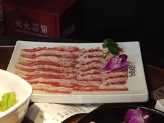 雪花调味牛五花-农乐园炭火烤肉(世茂店)