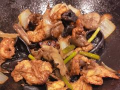 苔蘑过油肉-山西会馆·晋菜·晋商宴·学堂记忆(许坦西街店)