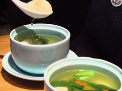 竹荪鸽蛋汤-竹里馆·淮扬菜·功夫茶(老门东店)