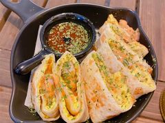 玉米蛋饼-甘单茶事小馆(洋河店)
