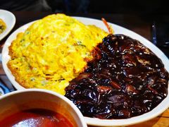 炸酱饭-香港饭店0410(明洞店)