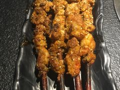 大漠红柳枝羊肉串-羊肉街口老银川滩羊涮肉馆