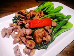 鸽肾炒菜心-大鸽饭(岗顶店)