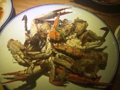 葱姜炒梭子蟹-吕氏疙瘩汤·私家菜馆(慈云寺店)