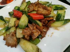 青瓜炒五花肉-新榕记滨江壹號