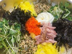 韩式盆拌饭-辛蒲洞韩餐烤肉