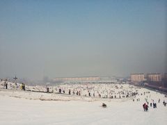 天津蓟县新盘山滑雪场-蓟县盘山滑雪场