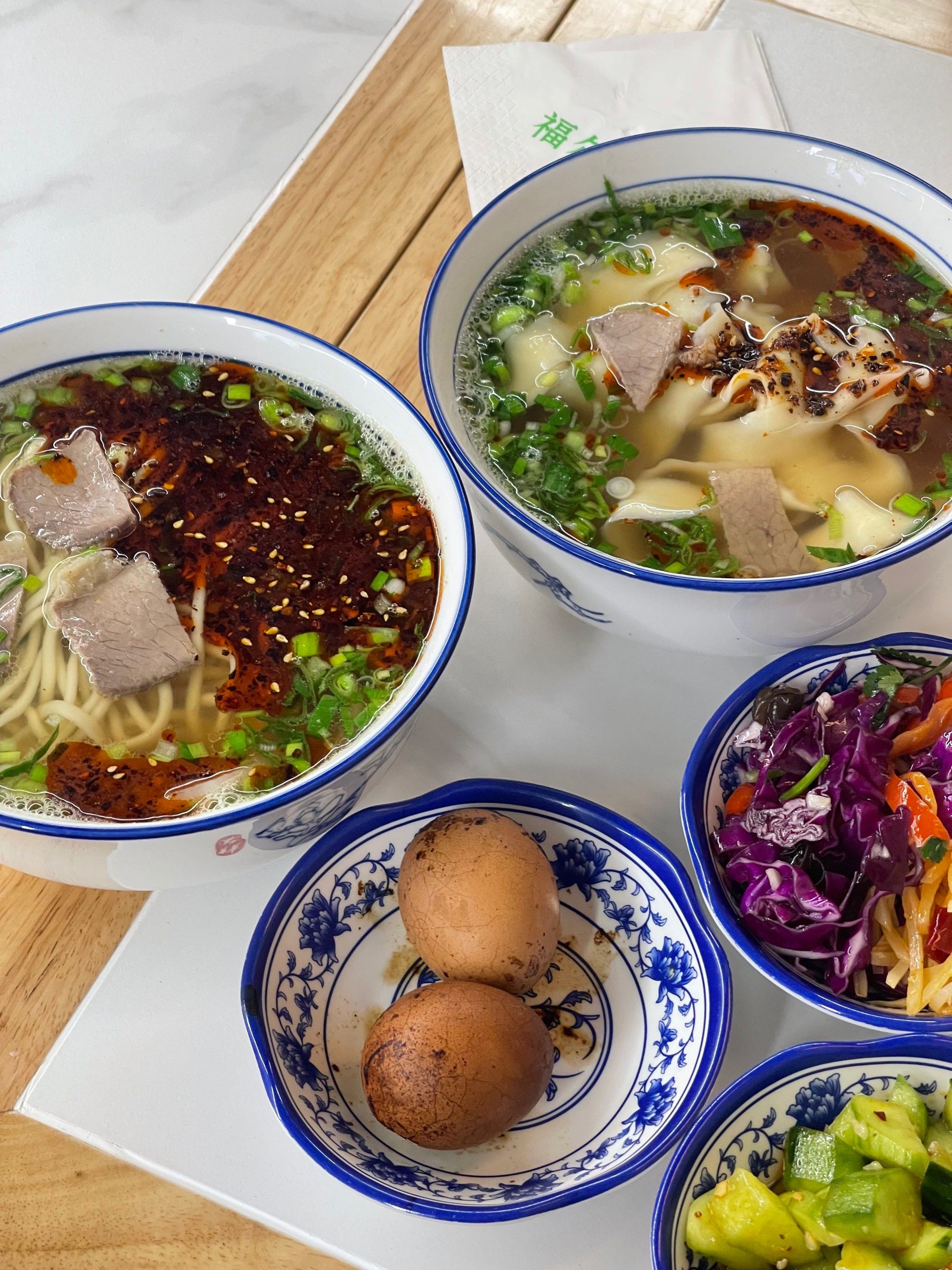 兰州特色牛肉面嘎嘎香!