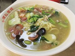 香肠肉丝面-项记面馆(明瓦廊店)