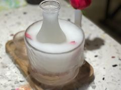玫瑰与山泉米酒的浪漫-素描餐厅(灵隐天竺店)