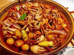 招牌香辣蟹-休记光头香辣蟹干锅店(衣冠庙店)