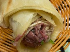 大饼卷驴肉-保府味道金饼驴肉(橄榄郡店)