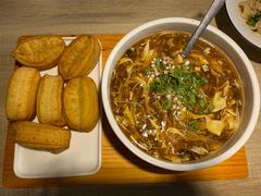小油条配酸辣汤-味莊·青岛菜(云霄路店)