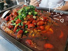 小龙虾烤鱼-探鱼·鲜青椒爽麻烤鱼(中天广场店)