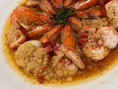 蒜蓉粉丝蒸斑节虾-钱塘花园·宁波菜